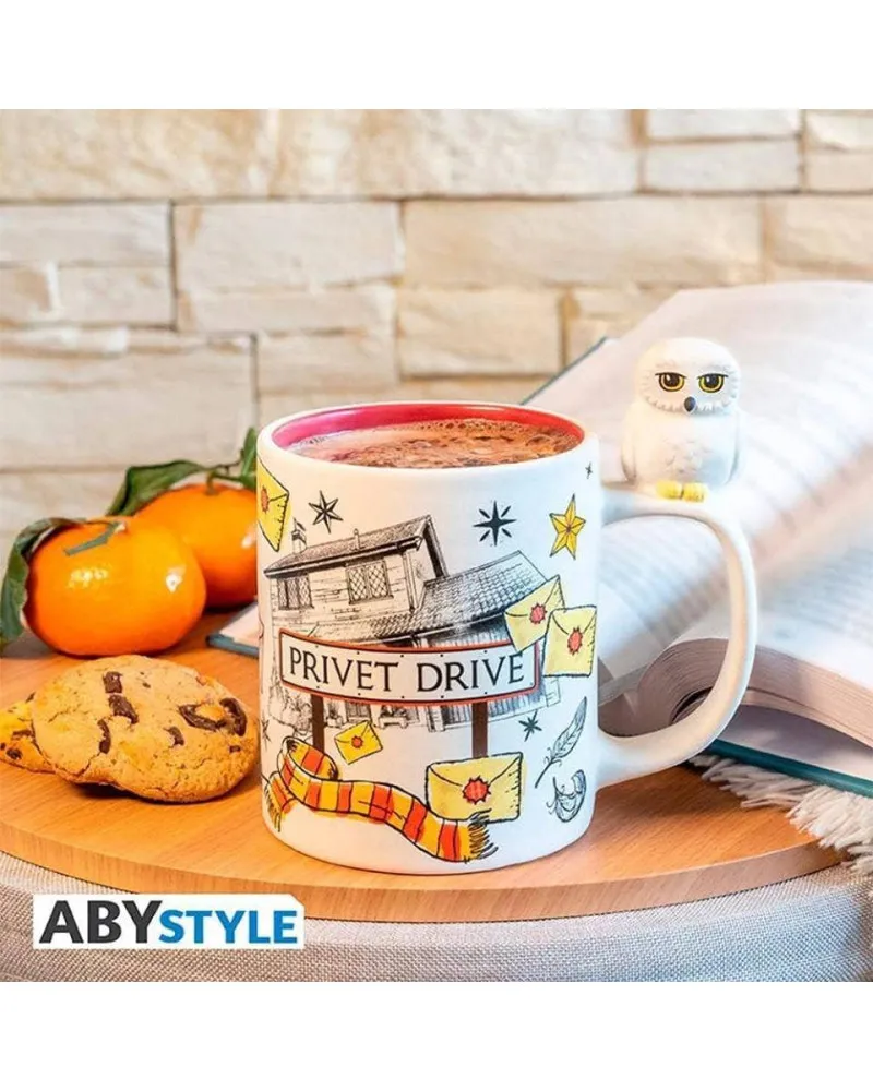Šolja AbyStyle - Harry Potter - Hedwig & Privet Drive 3D 
