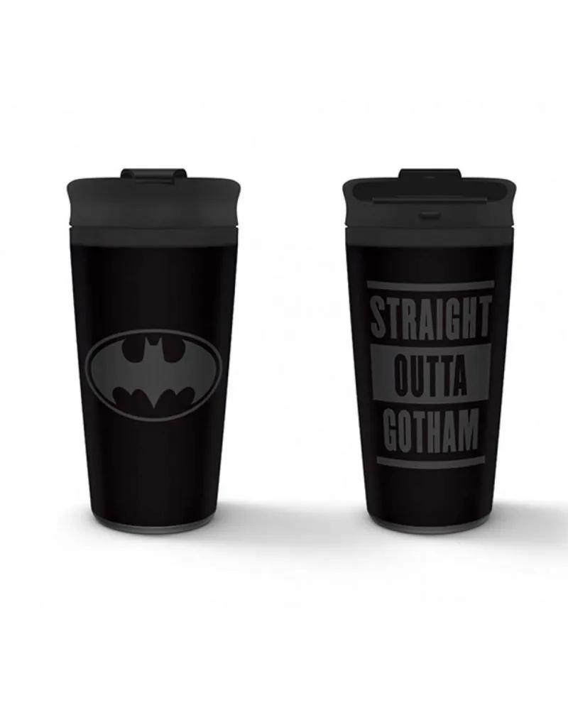 Šolja DC Comics - Batman - Straight Outta Gotham - Travel Mug 