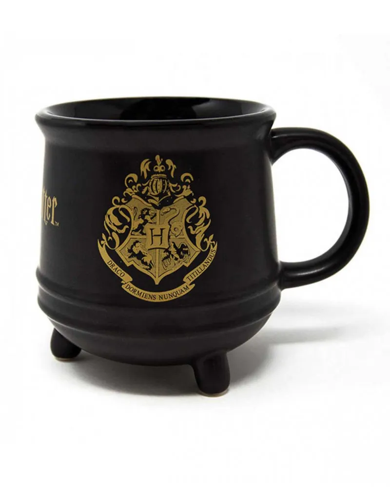 Šolja Harry Potter - Hogwarts Crest - Ceramic Cauldron Mug 