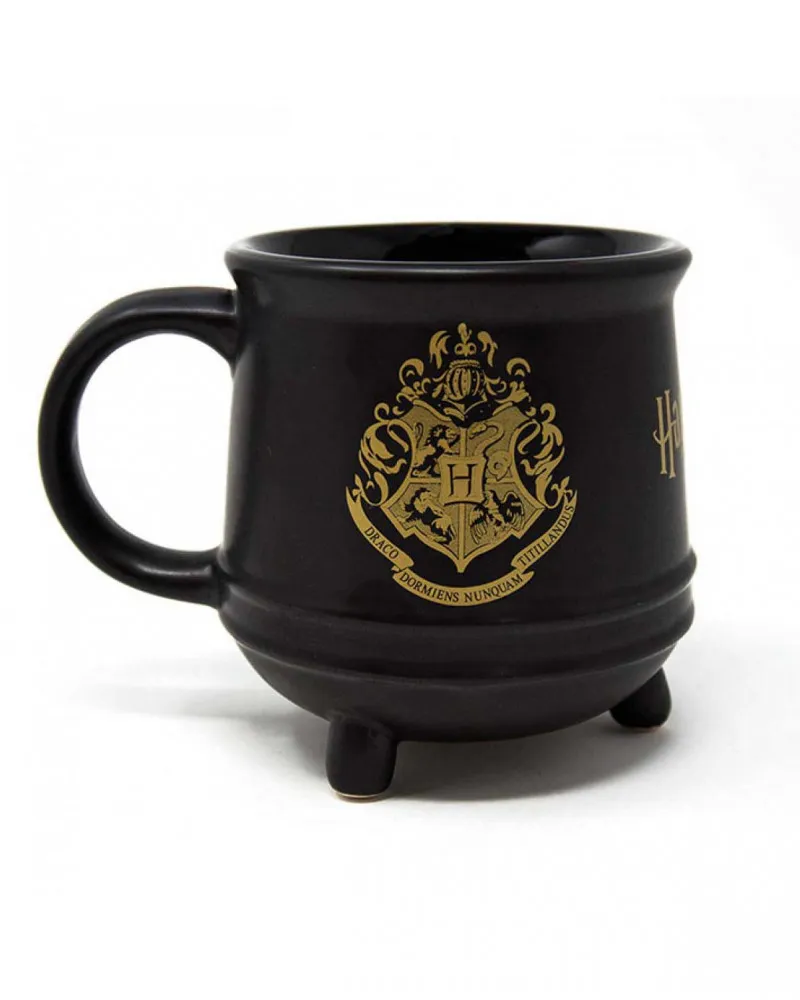 Šolja Harry Potter - Hogwarts Crest - Ceramic Cauldron Mug 
