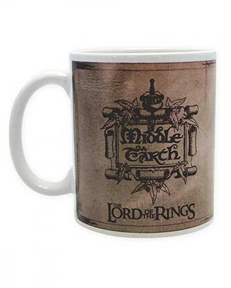 Šolja Lord of the Rings - Map Mug 