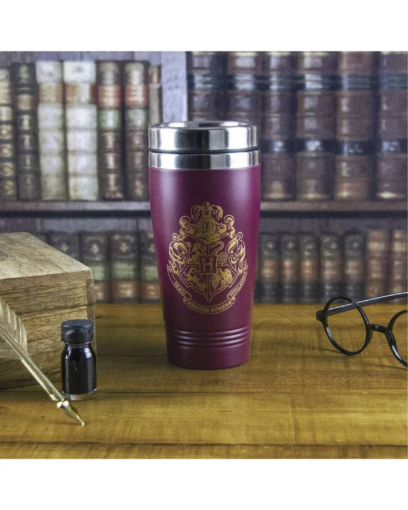 Šolja Paladone Harry Potter - Hogwarts - Travel Mug - Red 