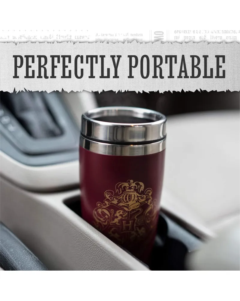 Šolja Paladone Harry Potter - Hogwarts - Travel Mug - Red 