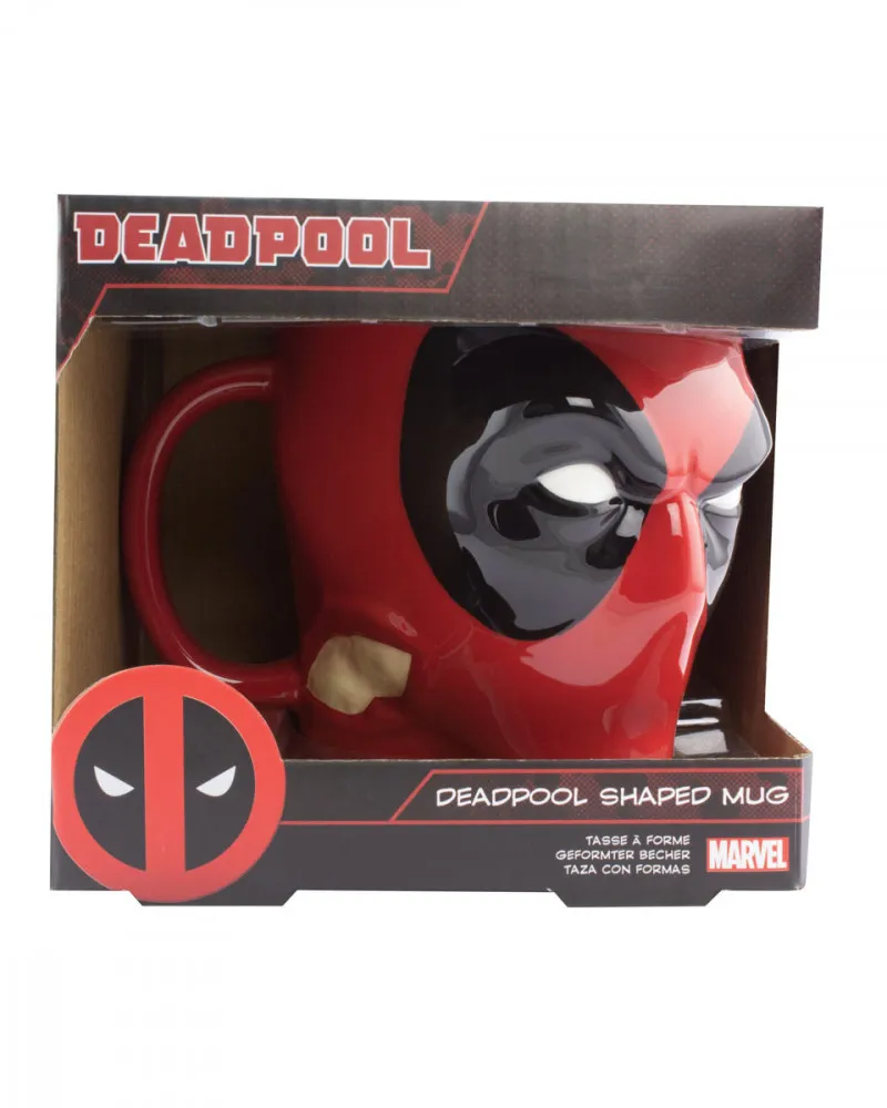 Šolja Paladone Marvel - 3D - Deadpool Mug 