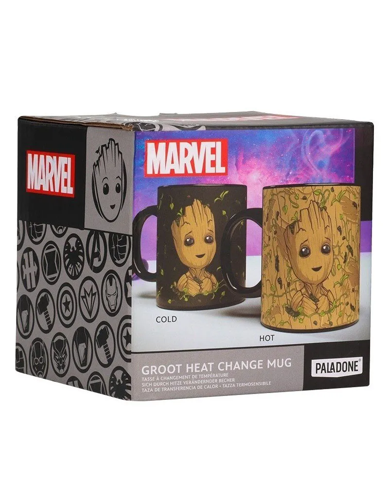 Šolja Paladone Marvel - Groot Heat Change Mug 