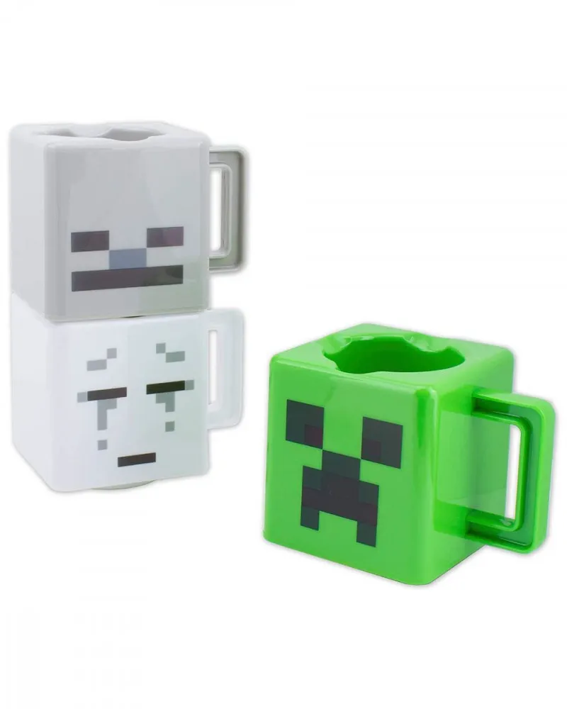 Šolja Paladone Minecraft - Set of 3 Stacking Mugs 