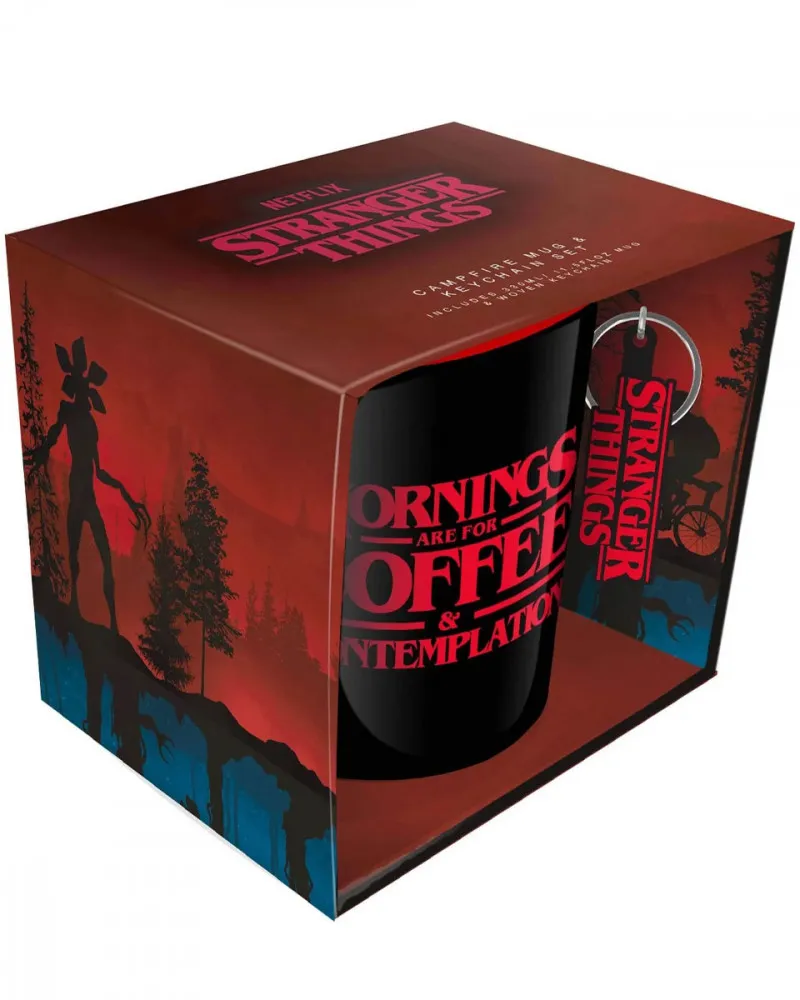 Šolja Stranger Things - Morning Are For Coffee & Contemplation Mug 