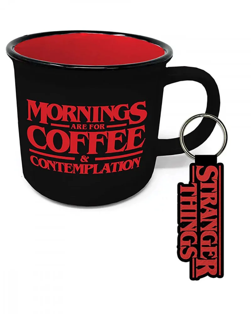 Šolja Stranger Things - Morning Are For Coffee & Contemplation 