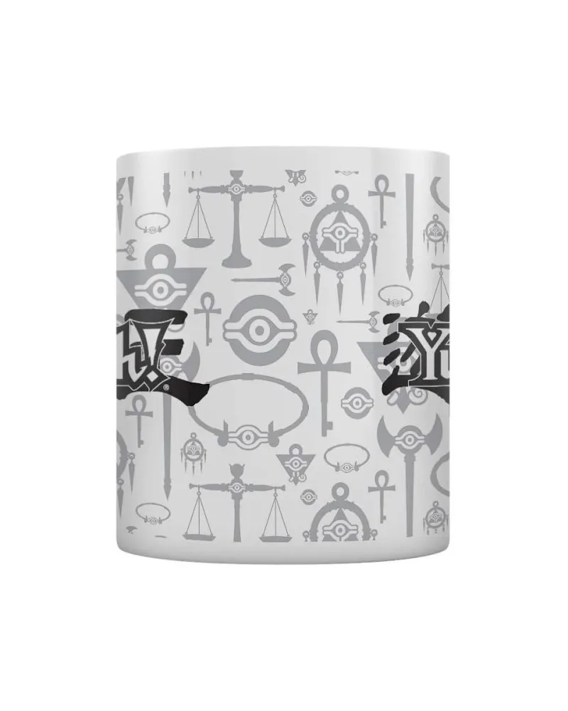 Šolja Yu-Gi-Oh! - Logo - Black & White Mug 