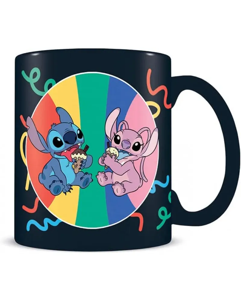 Gift set - šolja, podmetač i privezak Lilo and Stitch - You Are My Fave 
