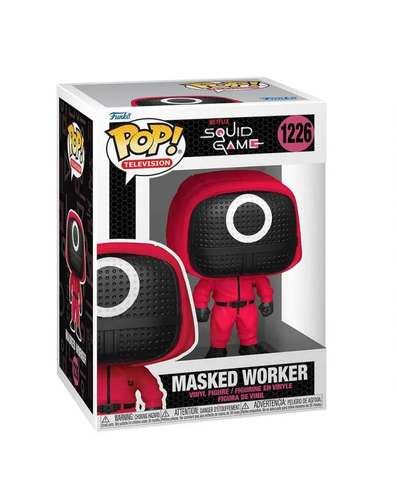 Bobble Figure Squid Game POP! - Masked Worker 