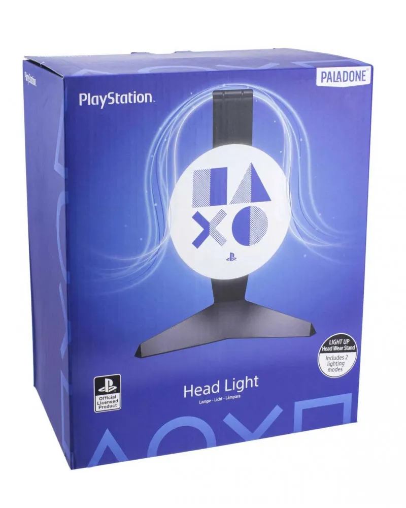 Stalak za slušalice Paladone - Playstation 5 Headset Light 