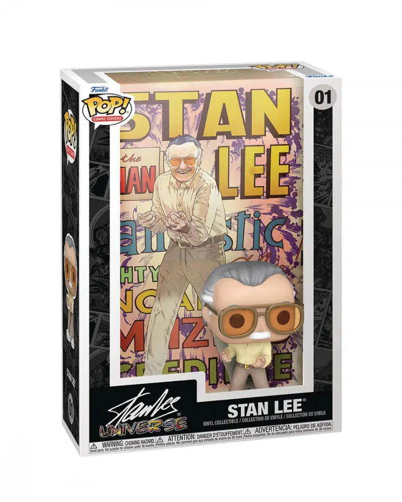 Bobble Figure Marvel - Comic Covers POP! - Stan Lee Universe - Stan Lee 