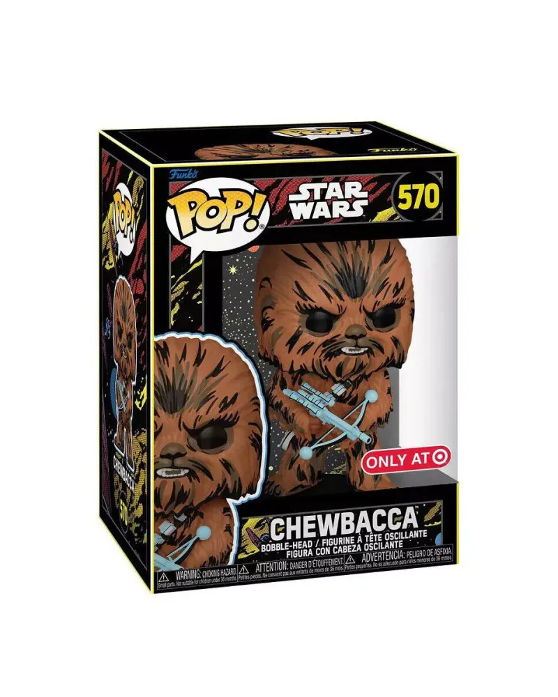 Bobble Figure Star Wars - Retro Series POP! - Chewbacca - Special Edition 