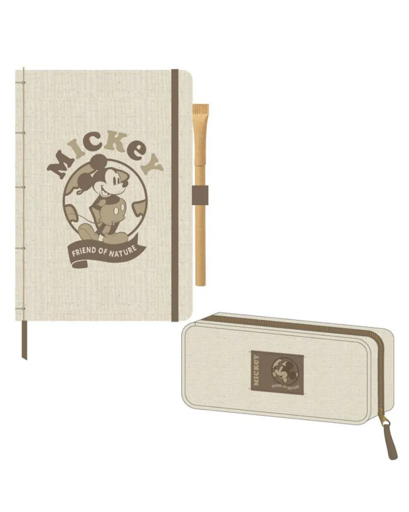 Stationery Set Letter Disney - Mickey - Friend of Nature 