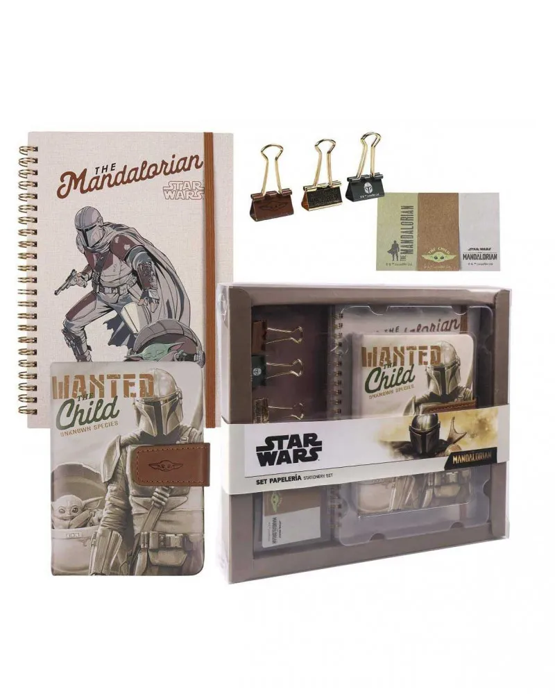 Stationery Set - Star Wars The Mandalorian - The Child - Wanted 