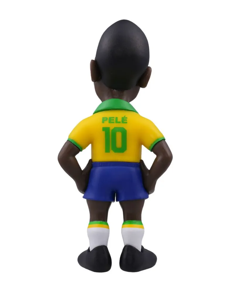 Statue Football Stars Minix -Brasil - Pele ( 1st Kit ) 