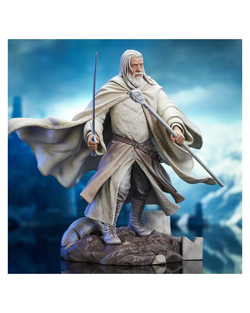 Statue Lord of the Rings - Gallery Deluxe - Gandalf the White 