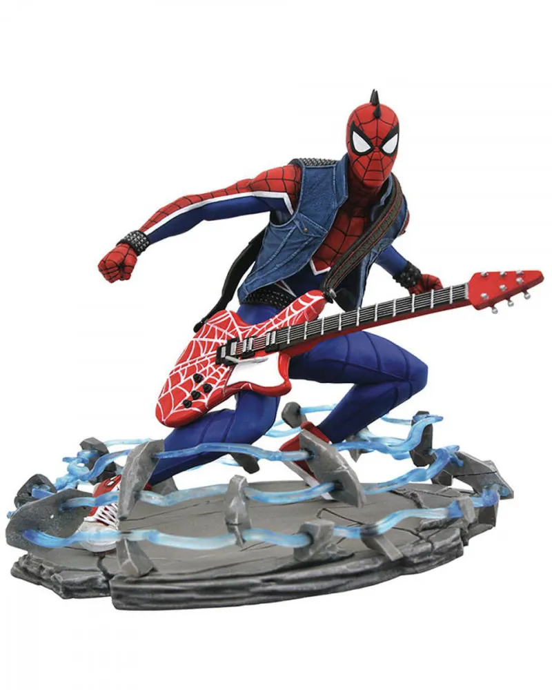 Statue Marvel GamerVerse - Spider-Man - Spider Punk PVC Diorama 