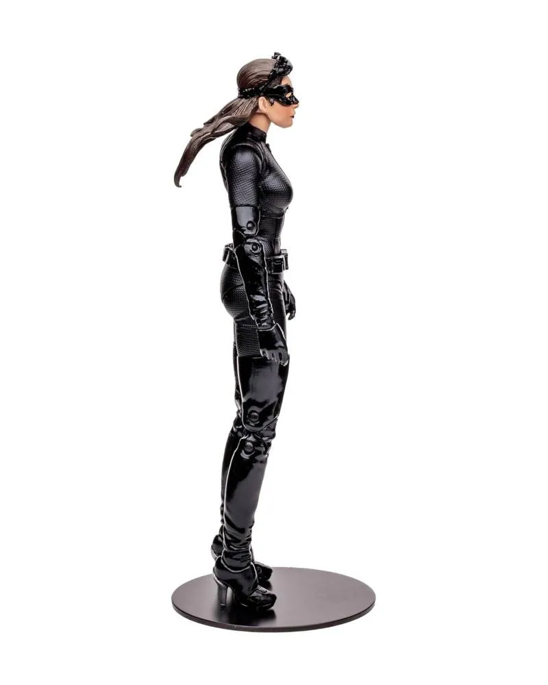 Statue DC Multiverse - The Batman The Dark Knight - Batpod With Catwoman (Gold Lable) 