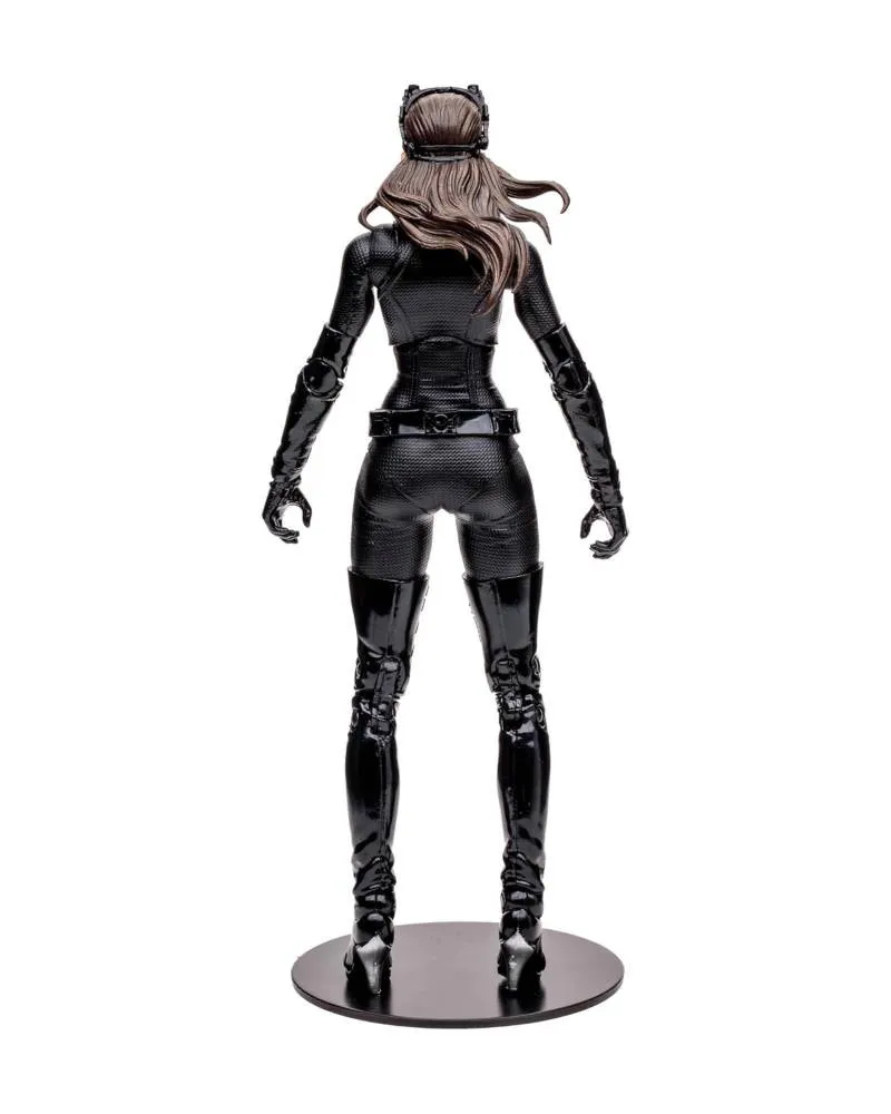 Statue DC Multiverse - The Batman The Dark Knight - Batpod With Catwoman (Gold Lable) 