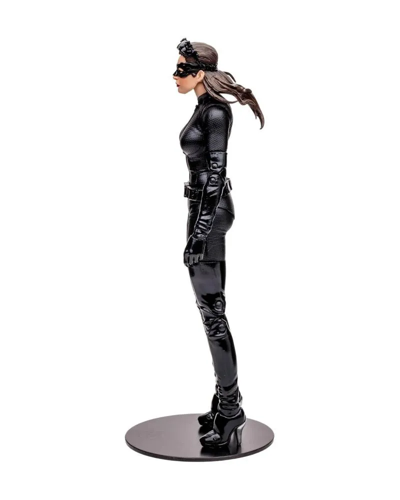Statue DC Multiverse - The Batman The Dark Knight - Batpod With Catwoman (Gold Lable) 