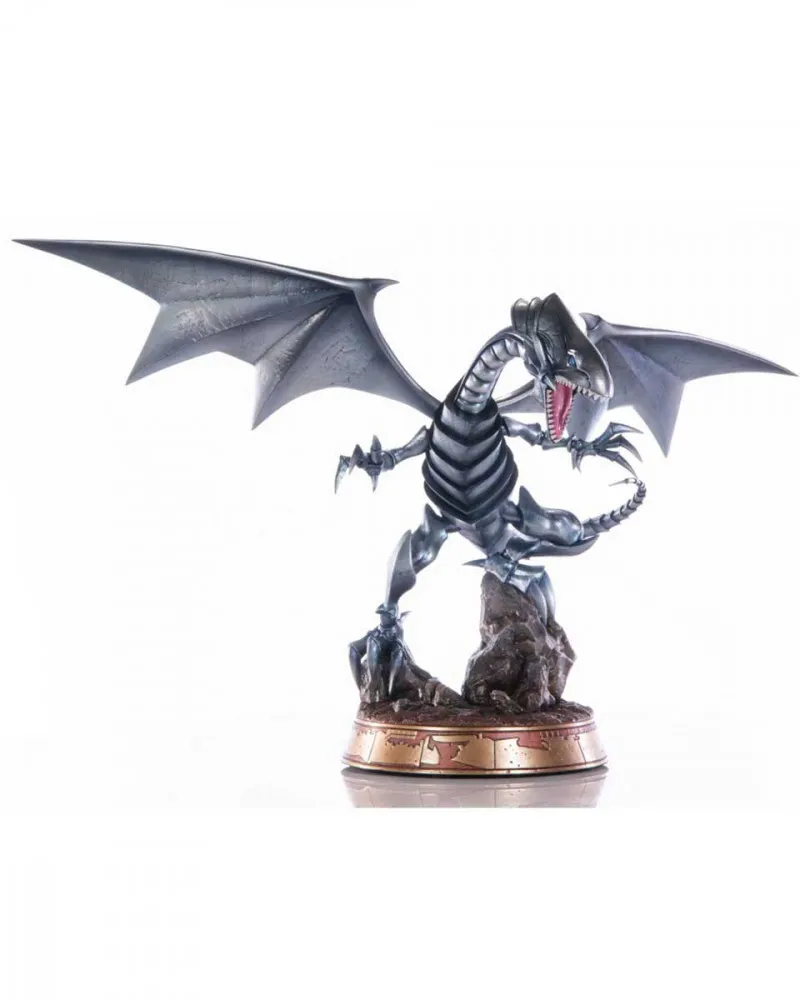 Statue Yu-Gi-Oh! - Blue-Eyes White Dragon - Silver Edition 