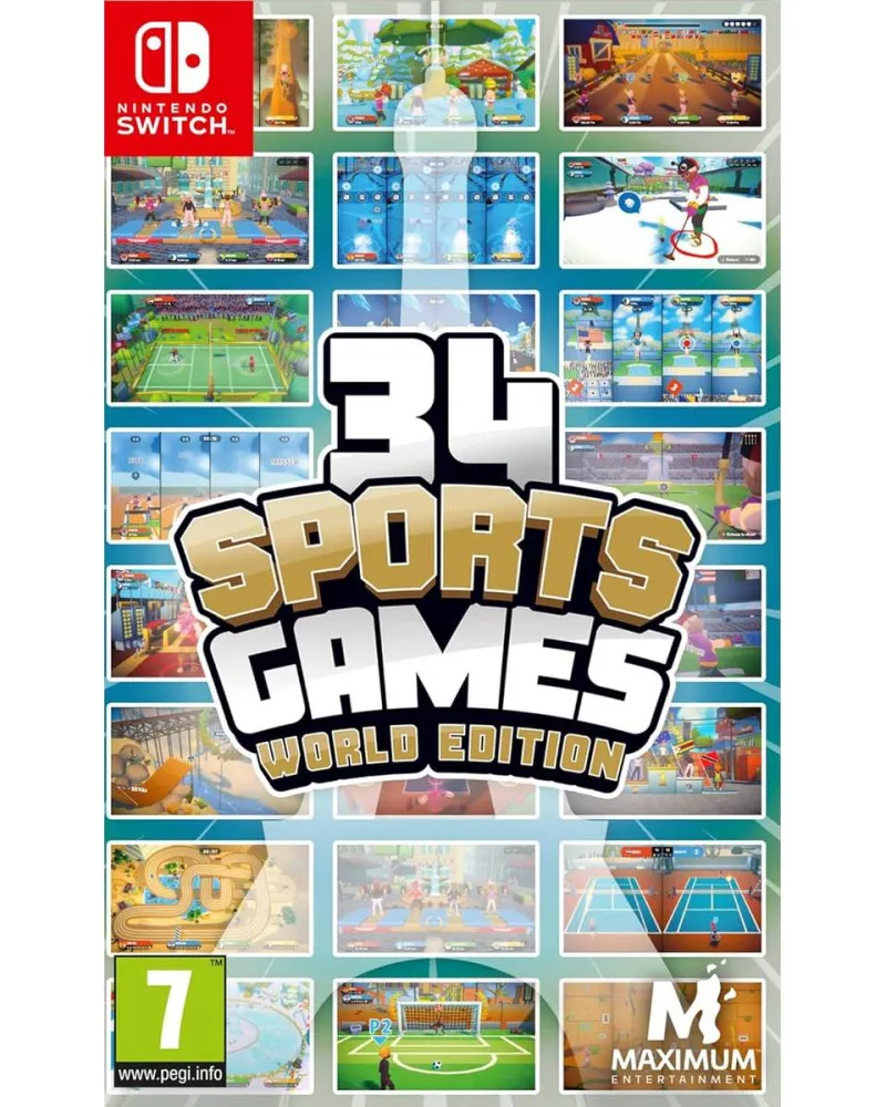 Switch 34 Sports Games - World Edition 