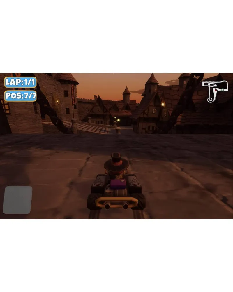 Switch Crazy Chicken - Kart 2 (Code in a Box) +  Steering Wheel 