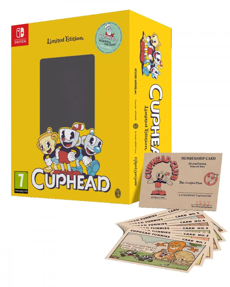 Switch Cuphead Limited Edition