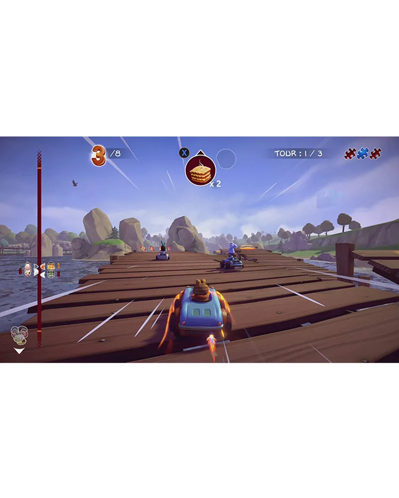 Switch Garfield Kart - Furius Racing Replay - Code in a Box 
