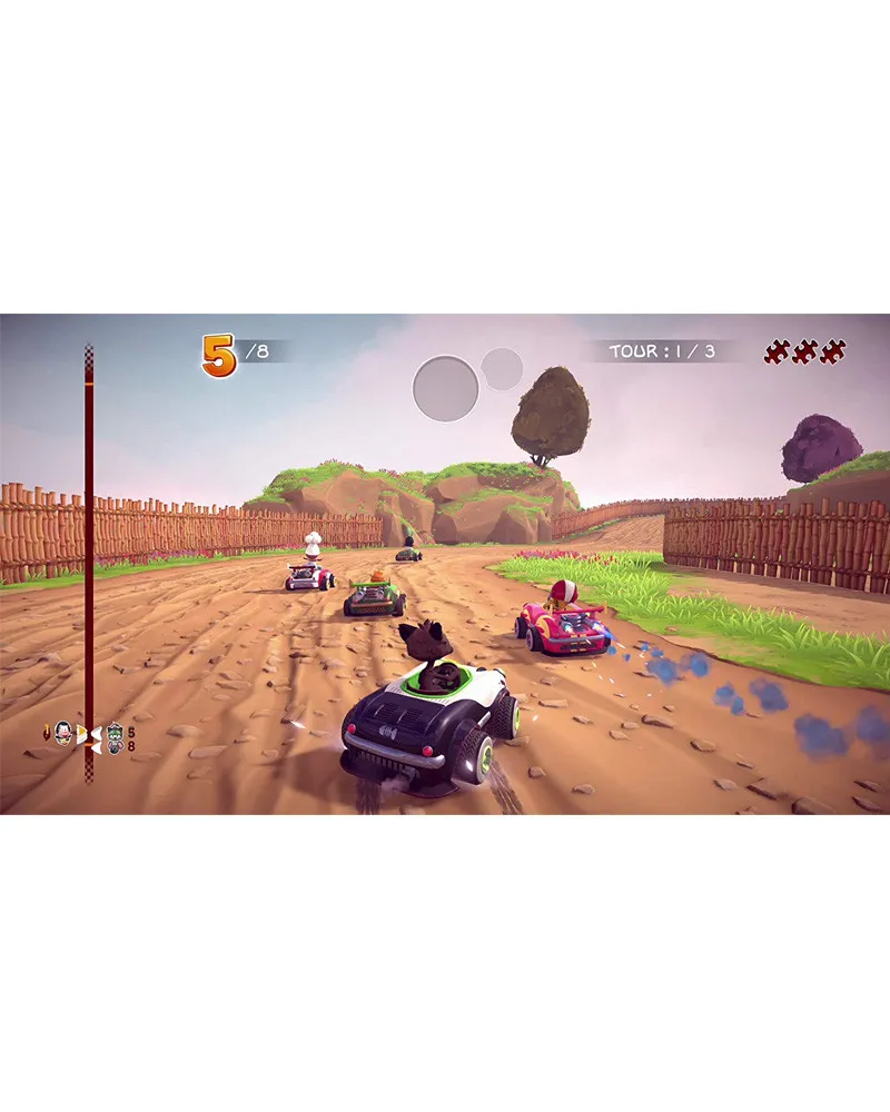 Switch Garfield Kart - Furius Racing Replay - Code in a Box 
