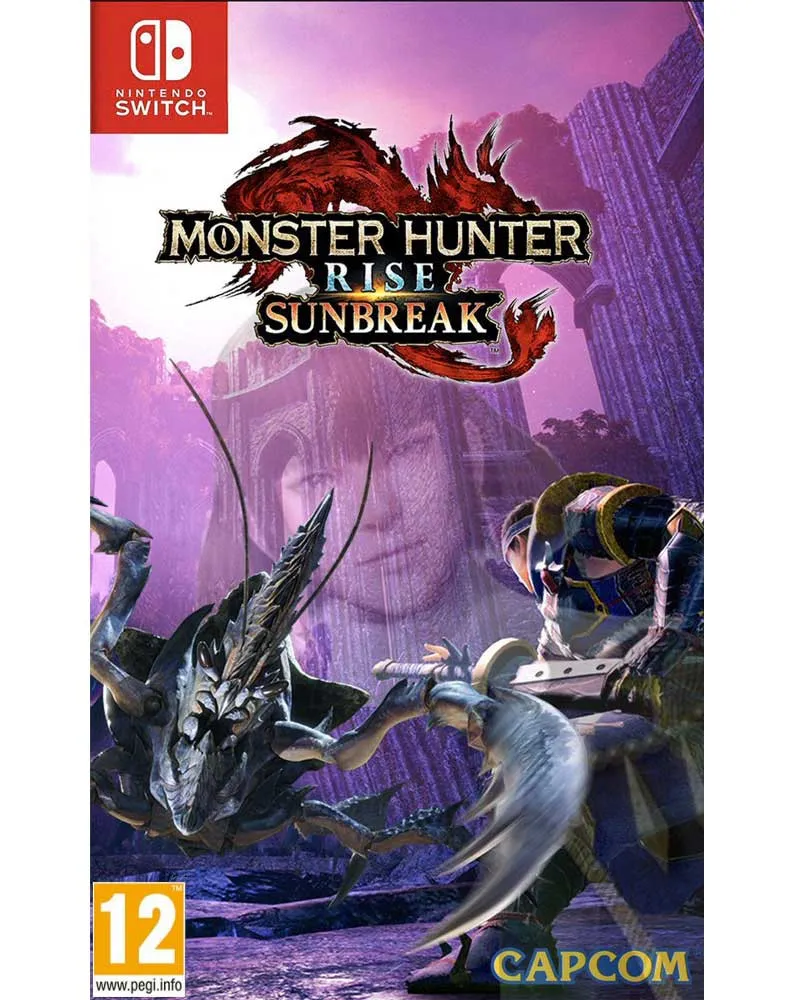 Switch Monster hunter rise and Sunbrake DLC 