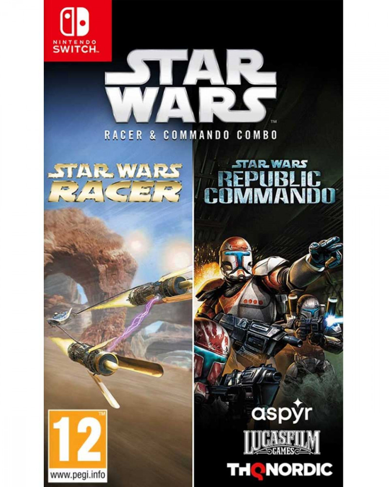 Switch Star Wars Racer and Commando Combo 