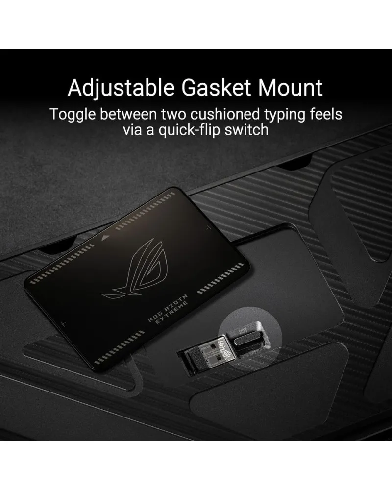 Tastatura Asus M702 ROG Azoth Extreme 75% Wireless - Black 