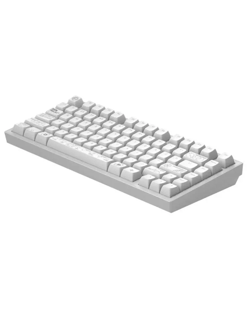 Tastatura Dark Project ALU Terra Nova White - Wireless Gaming Keyboard (ANSI) 