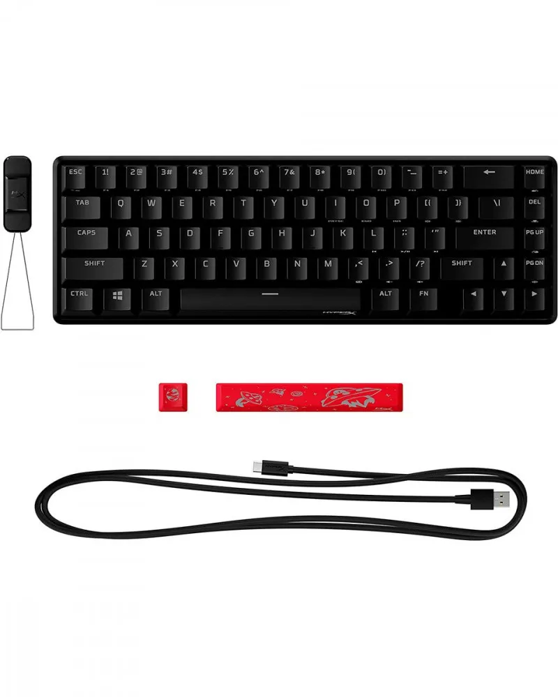 Tastatura HyperX Alloy Origins 65% - Red Linear 