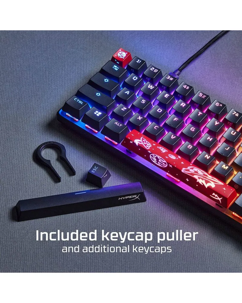 Tastatura HyperX Alloy Origins 65% - Red Linear 