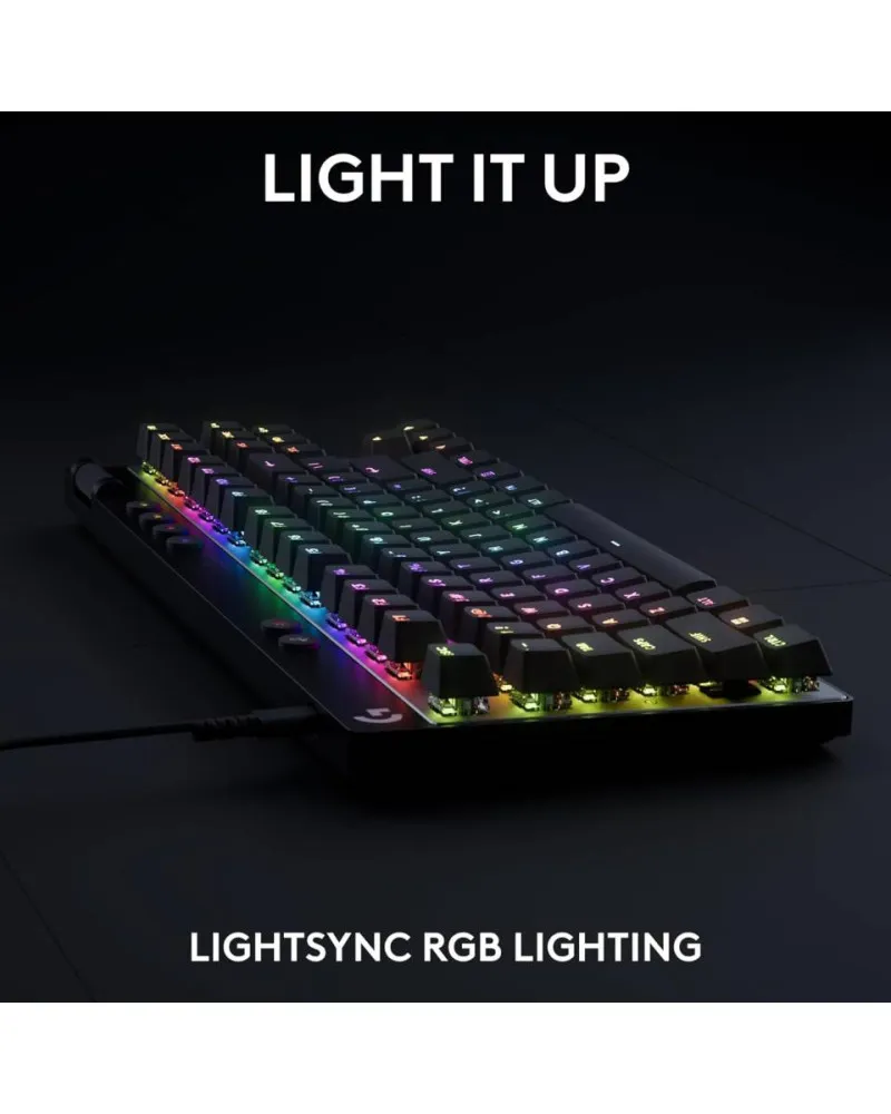 Tastatura Logitech G PRO X TKL Rapid - Black 
