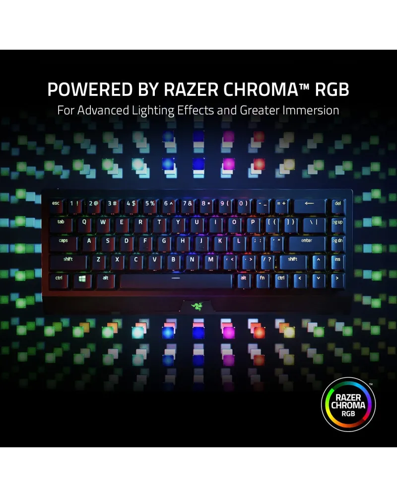 Tastatura Razer BlackWidow V3 Mini HyperSpeed 65% - Wireless - Green Switch 