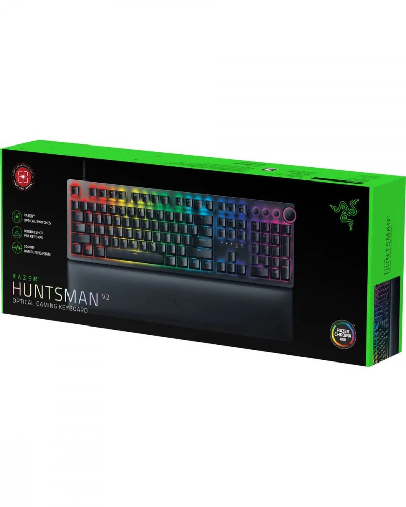 Tastatura Razer Huntsman V2 Opto-Mechanical - Red Linear Switch 