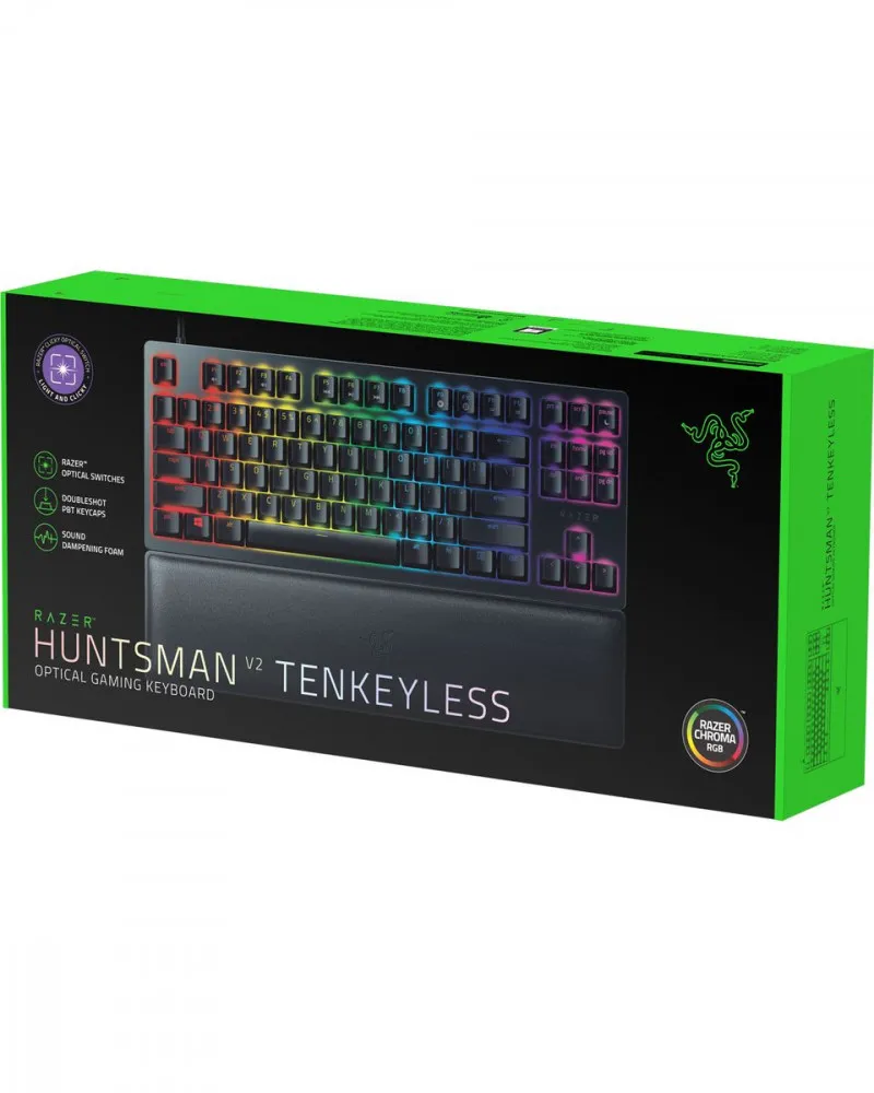 Tastatura Razer Huntsman V2 Tenkeyless - Red Linear Switch 