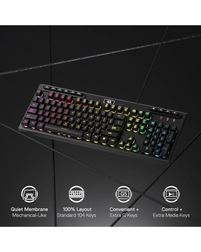 Tastatura Redragon Aditya K513 RGB 