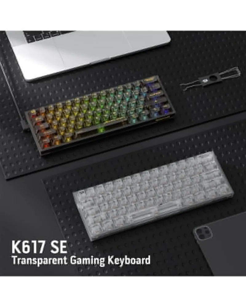 Tastatura Redragon Fizz Pro K617 CT - RGB - White 