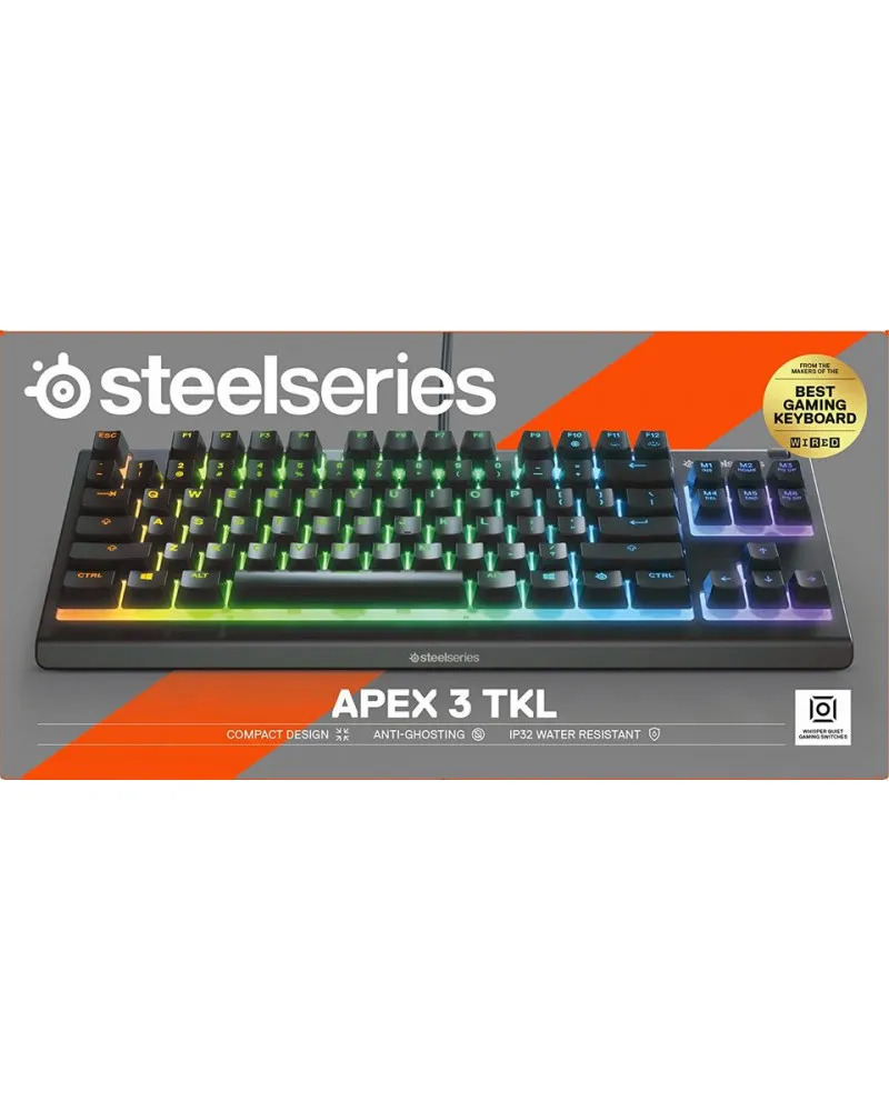 Tastatura Steelseries APEX 3 TKL BLACK 