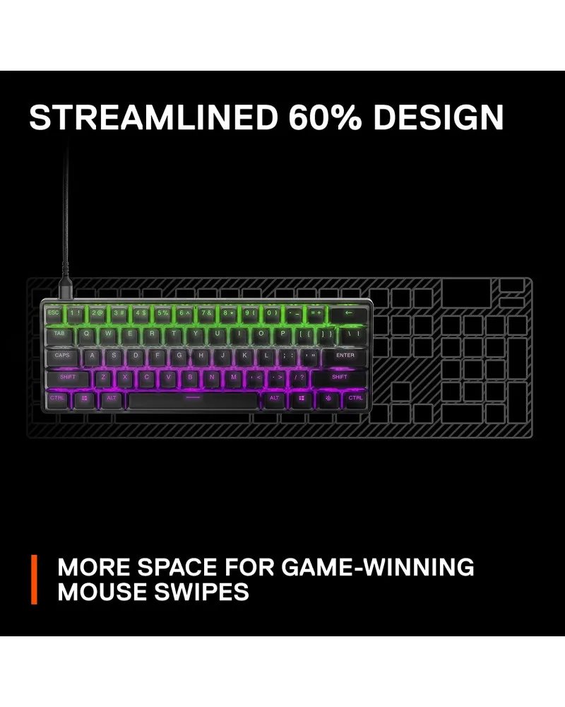 Tastatura Steelseries APEX PRO Mini 60% 