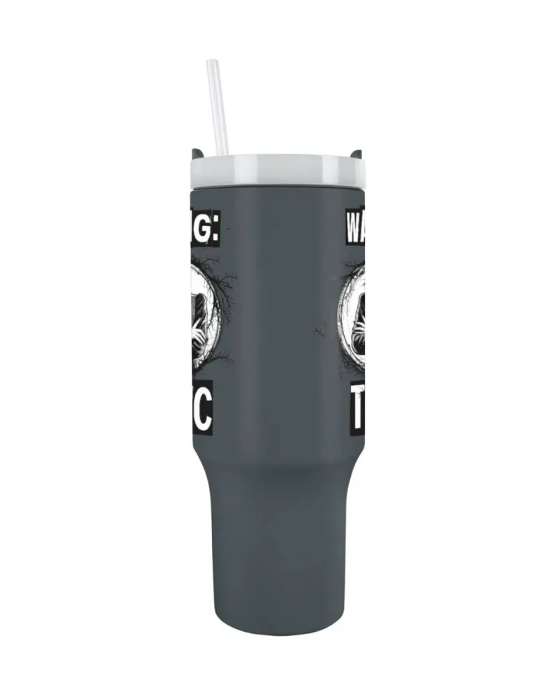 Termos čaša Wednesday - Warning: Toxic Tumbler 1200ml 