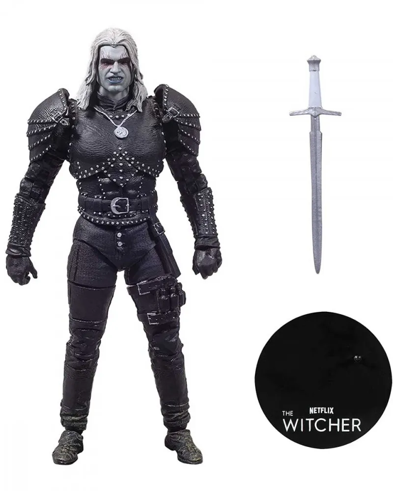 Action Figure Netflix The Witcher - Geralt of Rivia - Witcher Mode -Season 2 