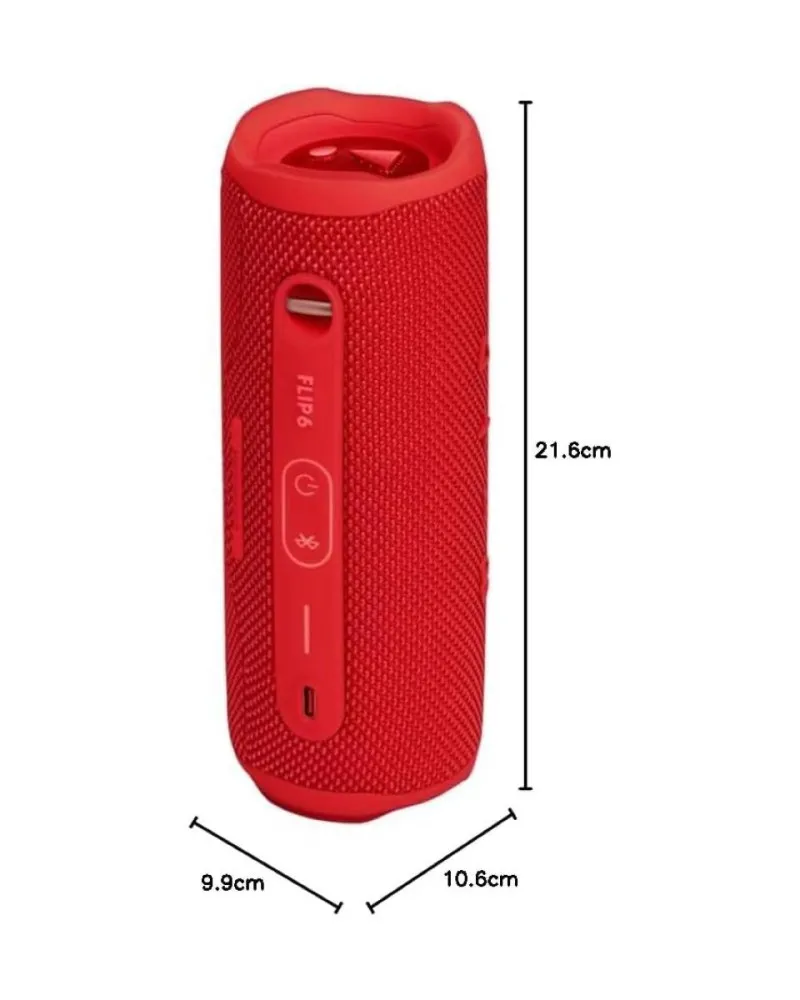 Zvučnik JBL Flip 6 - Red Bluetooth 