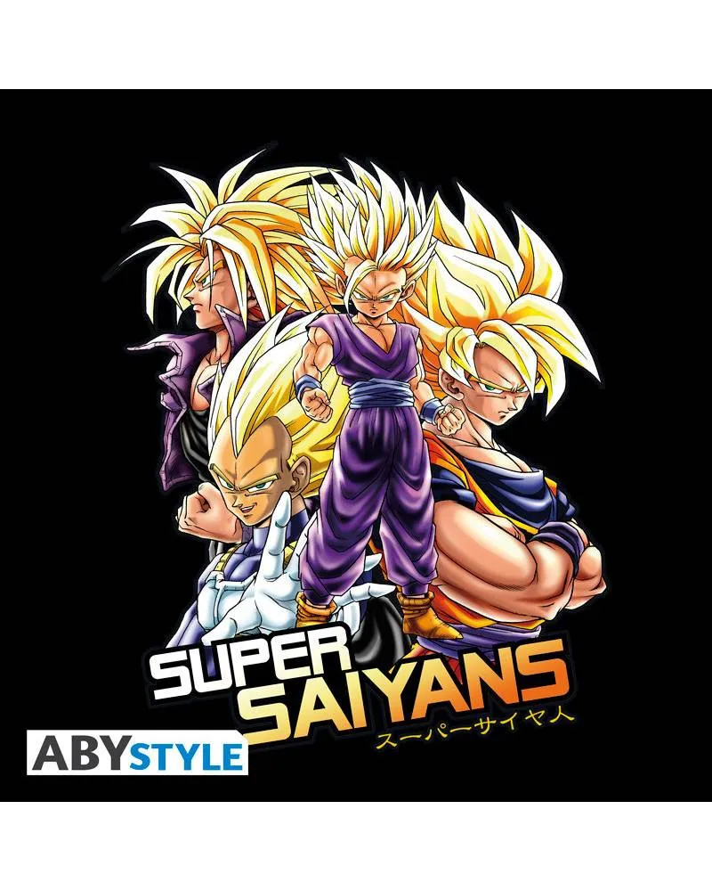 Majica AbyStyle Dragon Ball Z - Saiyans - L 